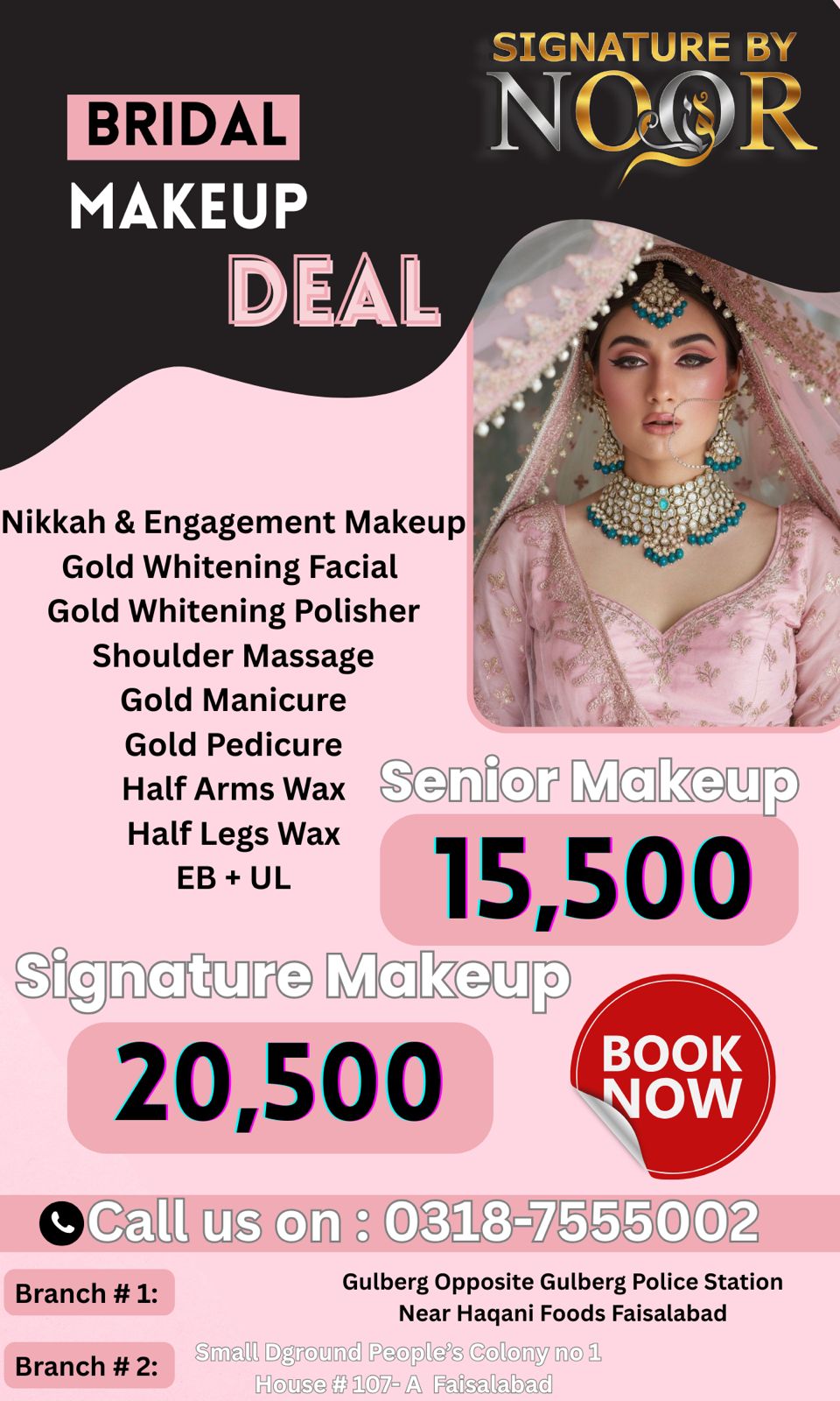 Bridal Collection Party Makeup Deals